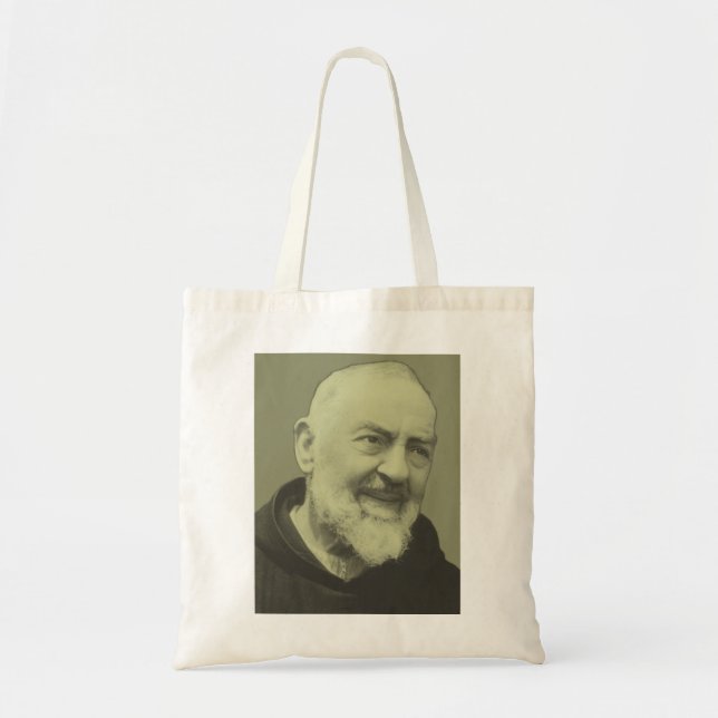 Padre Pio of Pietrelcina Tote Bag (Front)
