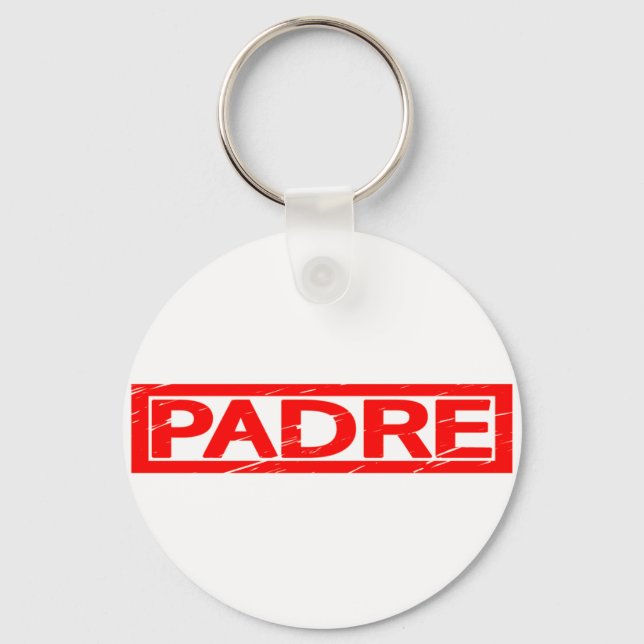 Padre Stamp Key Ring (Front)
