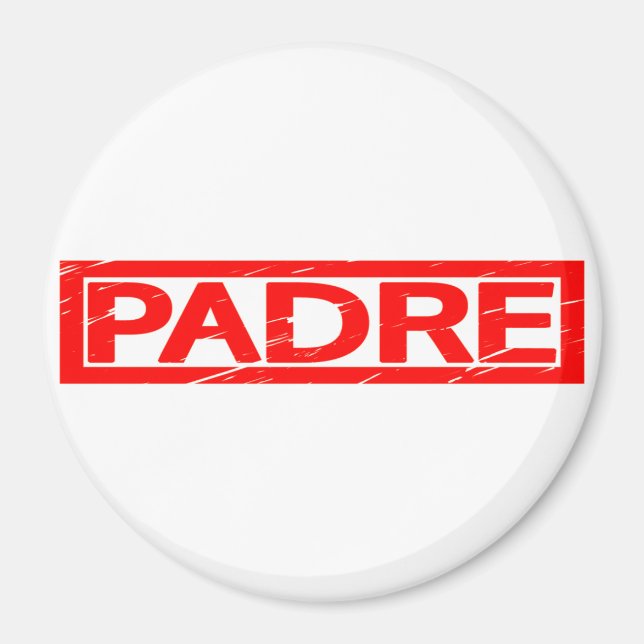 Padre Stamp Magnet (Front)