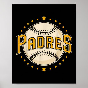 Padres Name 90s I Love Padres Personalised Name Vi Poster