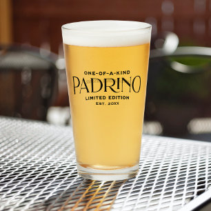 Padrino Limited Edition Personalised Glass