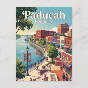 Paducah, Kentucky Postcard