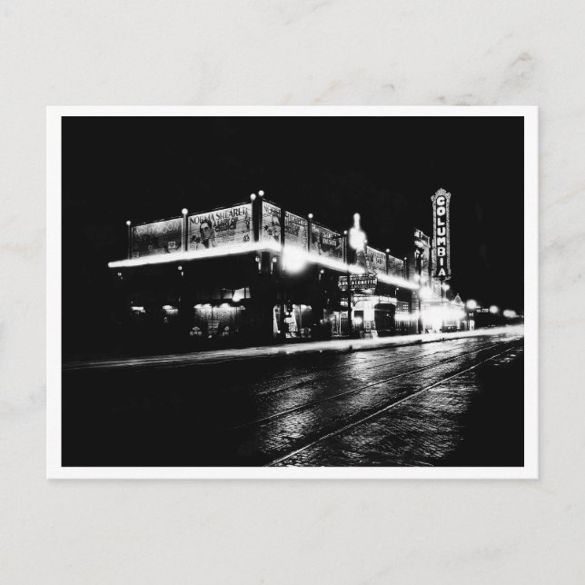 Paducah's Theatre Row Holiday Postcard (Front)