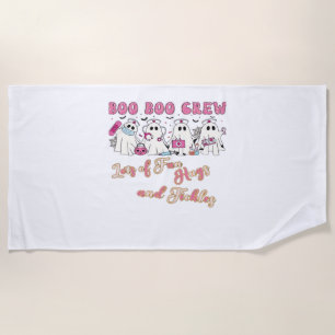 Paediactric Nurse Fun Halloween Design Essential T Beach Towel