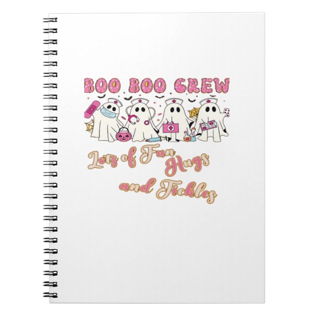 Paediactric Nurse Fun Halloween Design Essential T Notebook (Front)