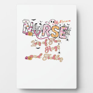 Paediactric Nurse Fun Halloween Design Essential T Plaque