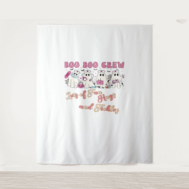 Paediactric Nurse Fun Halloween Design Essential T Tapestry (Front)