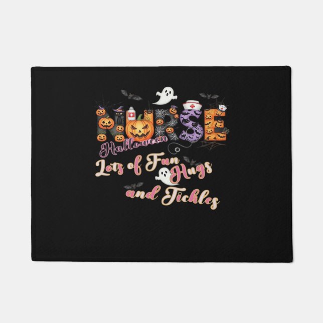 Paediactrics Nurse Fun Halloween Design Essential  Doormat (Front)
