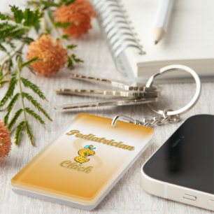 Paediatrician Chick Key Ring