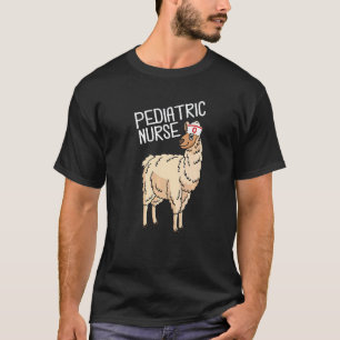 Paediatrician Paediatrics Nurse Llama for paediatr T-Shirt