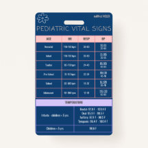 Paediatrics Badge Quick Reference