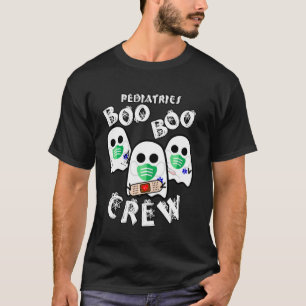 Paediatrics Boo Boo Crew - Funny Nurse Halloween P T-Shirt