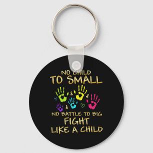 Paediatrics Cancer Awareness Childhood Gifts Key Ring
