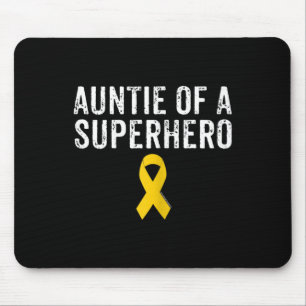 Paediatrics Childhood Cancer Awareness Auntie Of A Mouse Pad