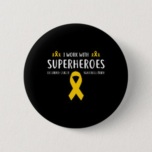 Paediatrics Childhood Cancer Awareness Nurse Gifts 6 Cm Round Badge