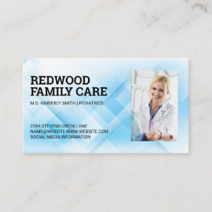 Paediatrics Doctor Medicine Physician Business Card