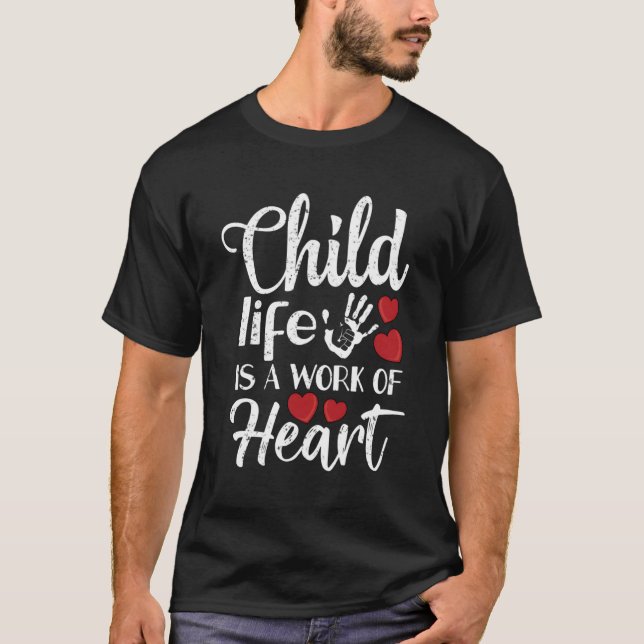 Paediatrics Health Care Specialist Child Life A Wo T-Shirt (Front)