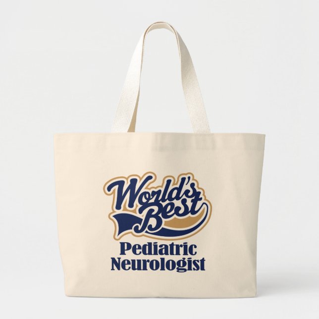 Paediatrics Neurologist Gift Large Tote Bag (Front)