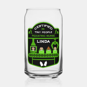 Paediatrics Nurse Appreciation gifts Can Glass
