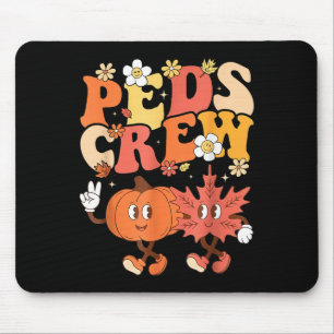 Paediatrics Nurse Crew Thanksgiving Cute Pumpkin P Mouse Pad