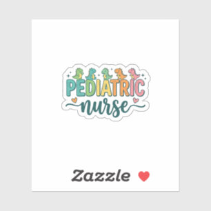 Paediatrics Nurse Dinosaur Vintage Style Shirt Des