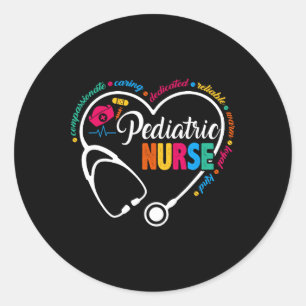 Paediatrics Nurse Future Nurse Nursing School Nurs Classic Round Sticker