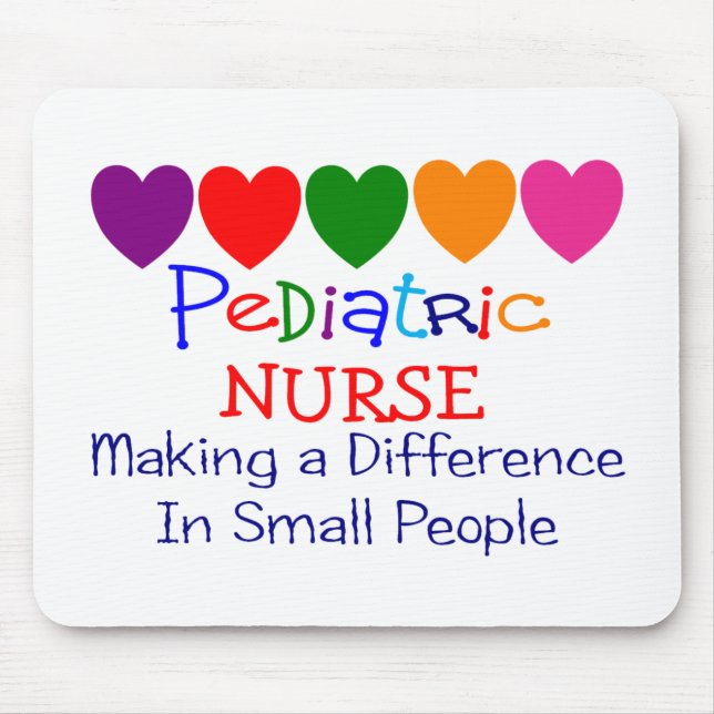 Paediatrics Nurse Gifts Mouse Pad (Front)