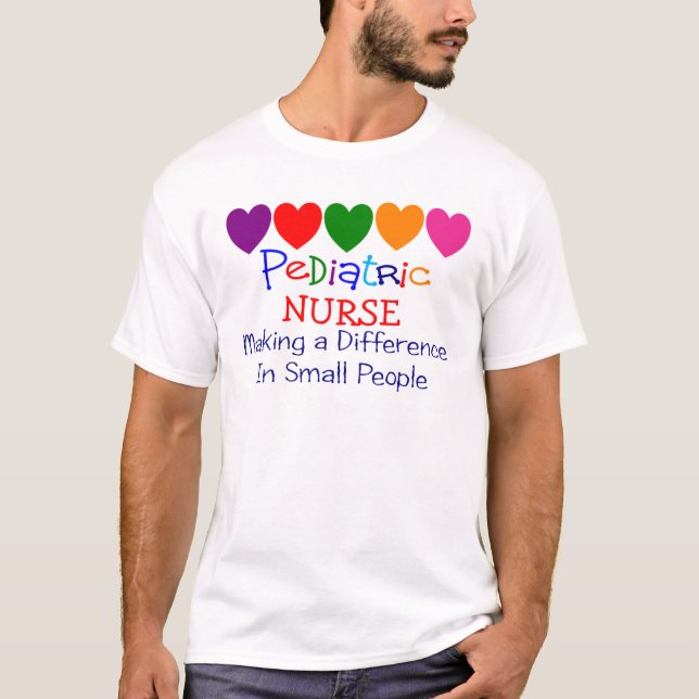 Paediatrics Nurse Gifts T-Shirt (Front)