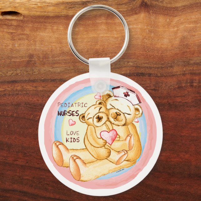 Paediatrics Nurse Key Ring (Front)