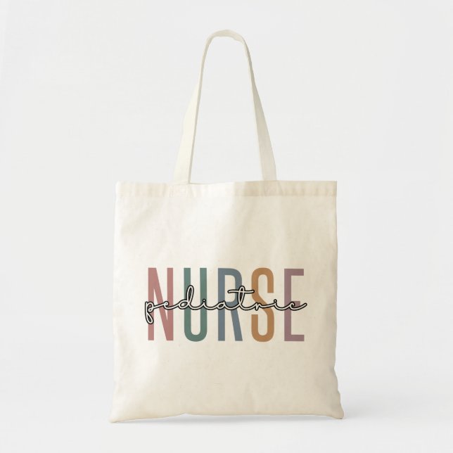 Paediatrics Nurse | Peds Nurse PICU Nurse gifts Tote Bag (Front)