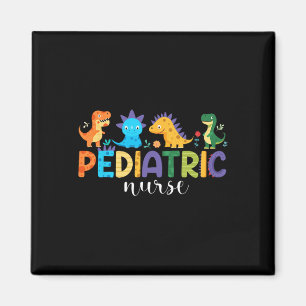 Paediatrics Nurse Peds Nursing Dinosaur Appreciati Magnet