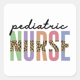 Paediatrics Nurse   Peds RN Nurse Appreciation gif Square Sticker