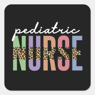 Paediatrics Nurse   Peds RN Nurse Appreciation gif Square Sticker