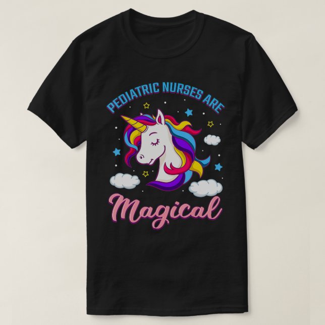 Paediatrics Nurse Practitioner Nursing Staff Unico T-Shirt (Design Front)