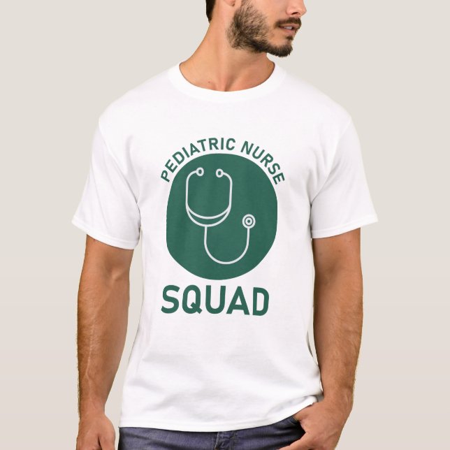 Paediatrics Nurse squad T-Shirt (Front)