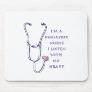 Paediatrics Nurse Stethoscope Mouse Pad