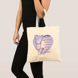 Paediatrics Nurse Stethoscope Tote Bag