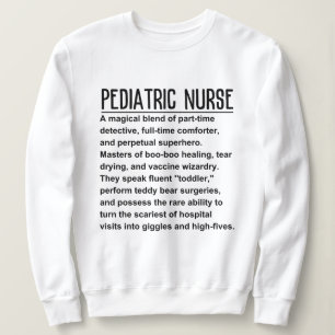 Paediatrics nurse sweatshirt