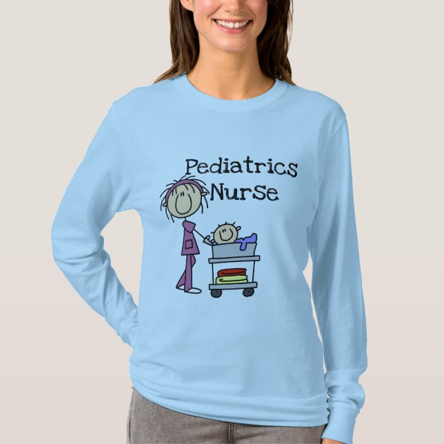 Paediatrics Nurse T-shirts and Gifts (Front)