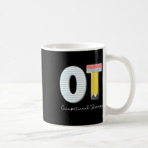 Paediatrics Occupational Therapy Cute Pencil Back Coffee Mug