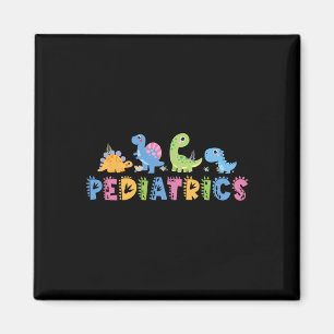 Paediatrics Paediatrics Squad Nurse Dinosaur Cute Magnet