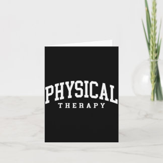 Paediatrics physical therapy funny physical therap card