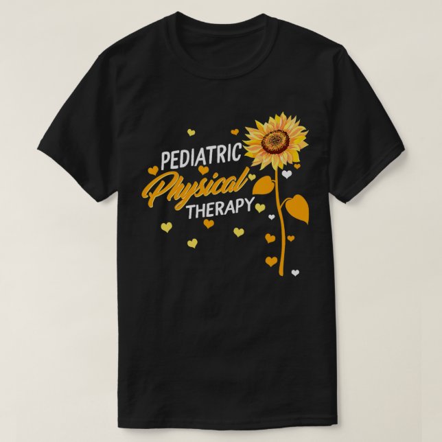 Paediatrics Physical Therapy PT PTA Therapist Appr T-Shirt (Design Front)