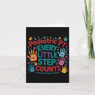 Paediatrics Pt Every Little Step Counts Physical T Card