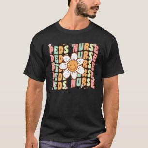 Paediatrics Registered Nurse Practitioner Retro Wa T-Shirt