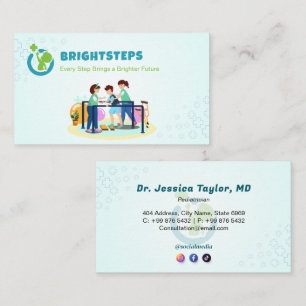 Paediatrics Rehab Business   Blue Medical Card