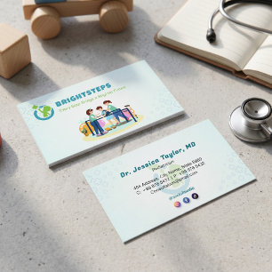 Paediatrics Rehab Business Blue Medical Card