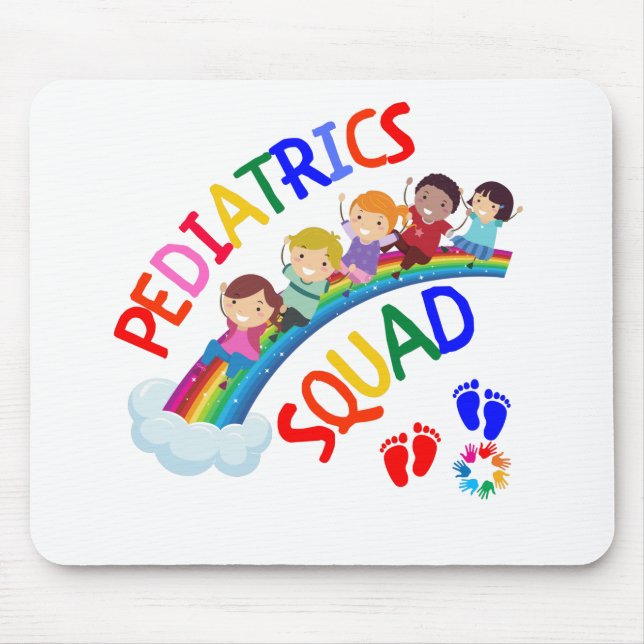 Paediatrics Squad - Paediatrics Paediatrician Gift Mouse Pad (Front)