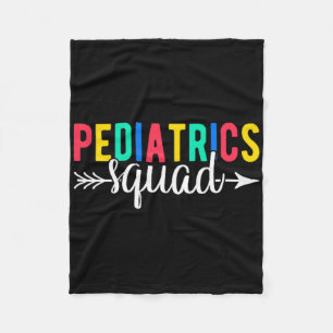 Paediatrics Squad Peds Paediatrics Nurse Fleece Blanket