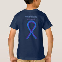 Paediatrics Stroke Awareness Ribbon Customised Shi